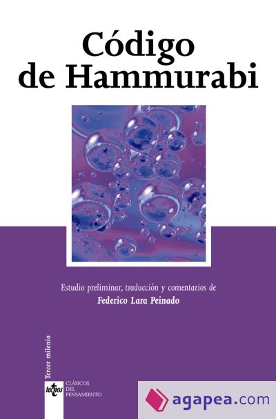 CODIGO DE HAMMURABI - FEDERICO LARA PEINADO - 9788430944187