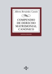 Portada de Compendio de Derecho matrimonial canónico