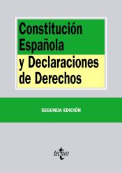 Portada de Constitución Española y Declaraciones de Derechos