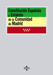 Portada de Constitución Española y Estatuto de la Comunidad de Madrid