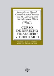 Portada de Curso de Derecho Financiero y Tributario