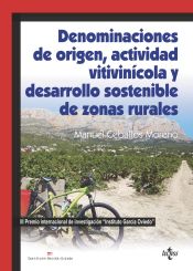 Portada de Denominaciones de origen, actividad vitivinícola y desarrollo sostenible de zonas rurales