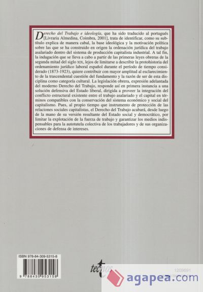 Derecho del Trabajo e ideología