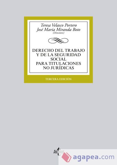 Derecho del Trabajo y de la Seguridad Social para titulaciones no jurídicas