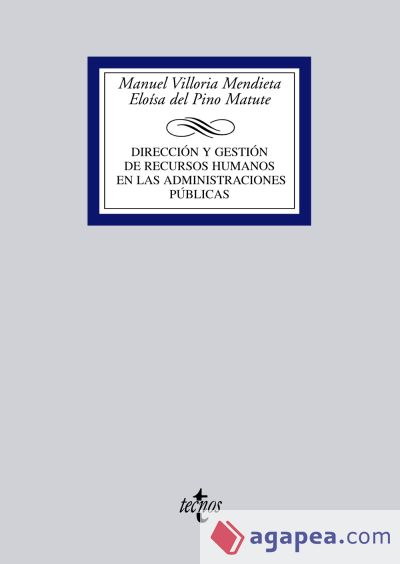 Dirección y gestión de recursos humanos en las Administraciones Públicas