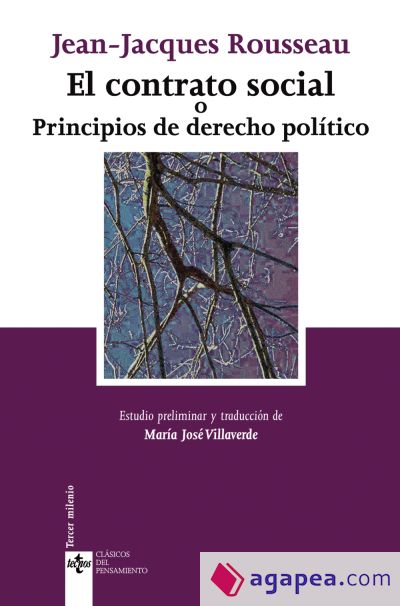 El contrato social o Principios de derecho político