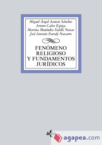 Fenómeno religioso y ordenamiento jurídico