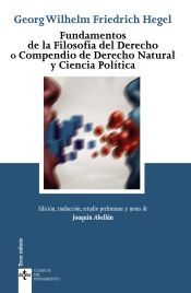 Portada de Fundamentos de la Filosof&iacute;a del Derecho o Compendio de Derecho Natural y Ciencia Pol&iacute;tica