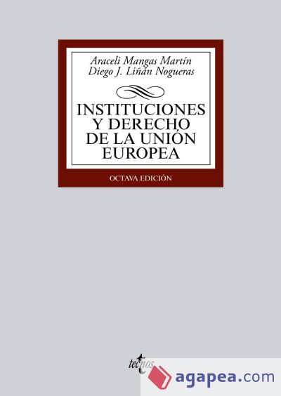 Instituciones y derecho de la Unión Europea