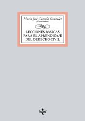 Portada de LECCIONES BÁSICAS PARA EL APRENDIZAJE DEL DERECHO CIVIL