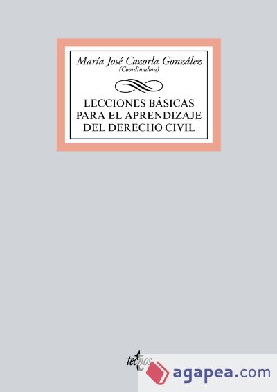 LECCIONES BÁSICAS PARA EL APRENDIZAJE DEL DERECHO CIVIL