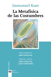 Portada de La metafísica de las costumbres