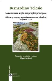 Portada de La naturaleza según sus propios principios