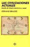 Portada de Las civilizaciones actuales. Estudio de historia econ&oacute;mica y social