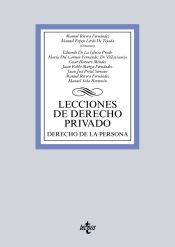 Portada de Lecciones de Derecho privado. Tomo I