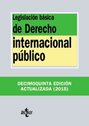 Portada de Legislación básica de Derecho Internacional público