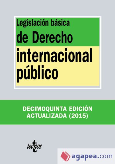 Legislación básica de Derecho Internacional público