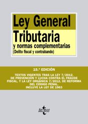 Portada de Ley General Tributaria y normas complementarias