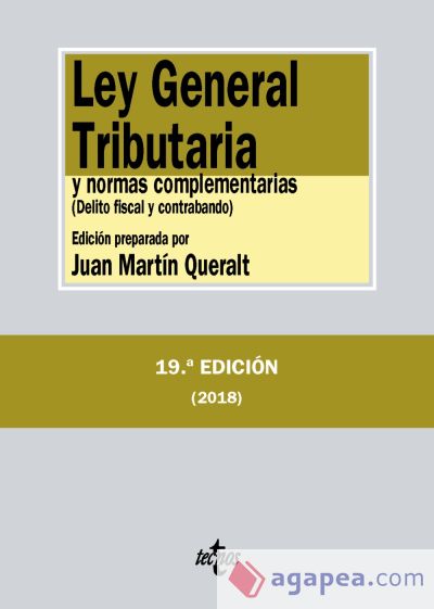 Ley General Tributaria y normas complementarias