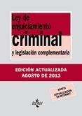 Portada de Ley de Enjuiciamiento Criminal (Ebook)