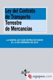 Portada de Ley del Contrato de Transporte Terrestre de Mercancías