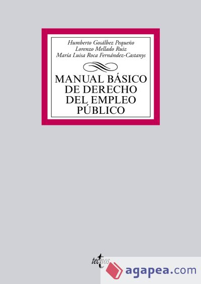 Manual básico de Derecho del empleo público