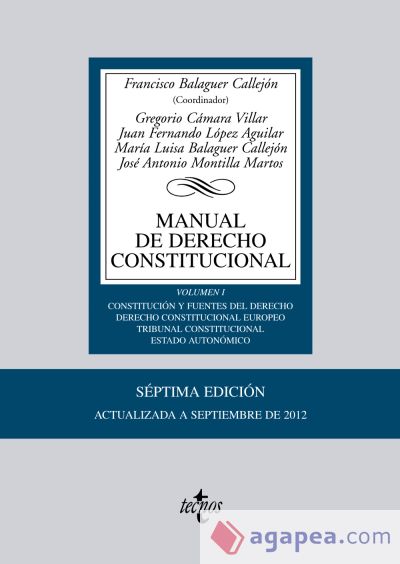 Manual de Derecho Constitucional