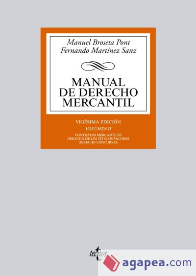 Manual de Derecho Mercantil