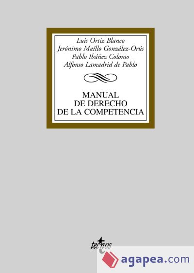 Manual de Derecho de la Competencia