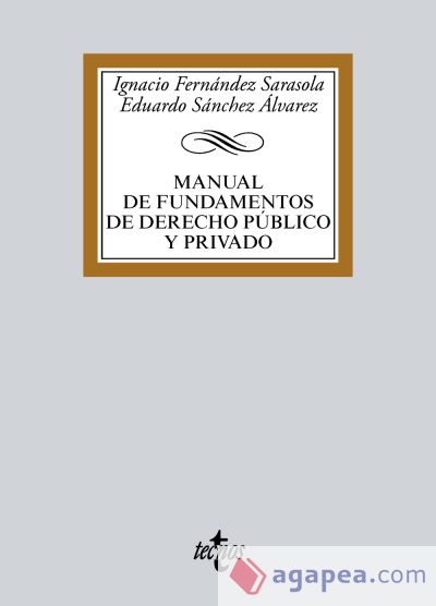 Manual de Fundamentos de Derecho público y privado