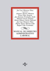 Portada de Manual de derecho administrativo laboral