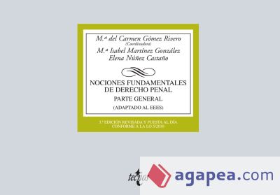 Nociones Fundamentales de Derecho Penal