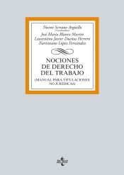 Portada de Nociones de Derecho del Trabajo