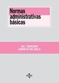 Portada de Normas administrativas básicas (Ebook)