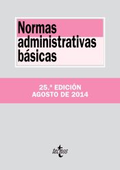 Portada de Normas administrativas b&aacute;sicas