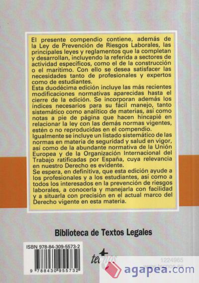 Prevención de riesgos laborales