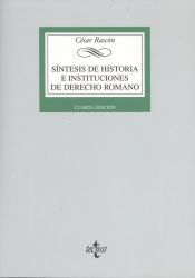 Portada de Síntesis de historia e instituciones de derecho romano