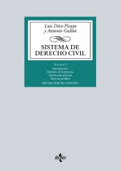 Portada de Sistema de Derecho Civil. Vol. I, Introducción, Derecho de la persona, Autonomía privada, Persona jurídica