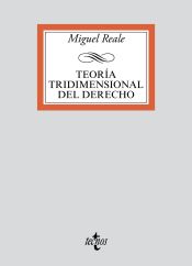 Portada de Teoría tridimensional del Derecho