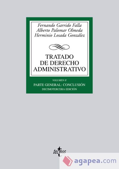 Tratado de Derecho Administrativo