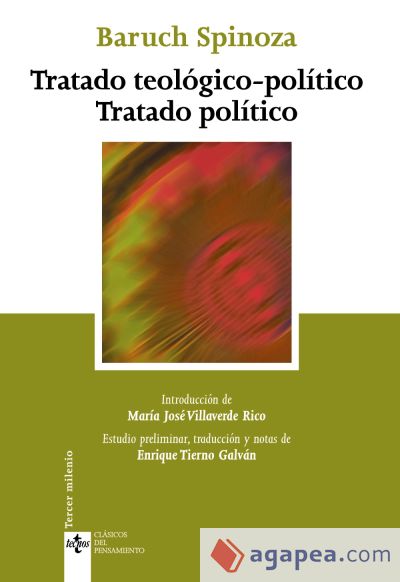 Tratado teológico-político. Tratado político