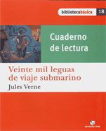 Portada de Biblioteca Básica 18. Veinte mil leguas de viaje submarino (Cuaderno)