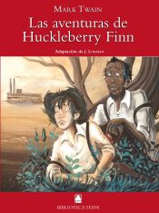 Portada de Biblioteca Teide 055 - Huckleberry Finn -Mark Twain CAST