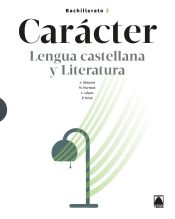 Portada de Carácter - Lengua castellana y Literatura 2 BCH