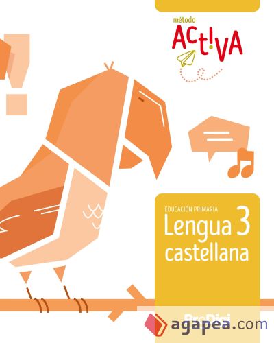 Cuaderno. Lengua castellana 3 EPO - Activa - ProDigi