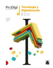 Portada de Cuaderno ProDigi. Tecnología y Digitalización I ESO