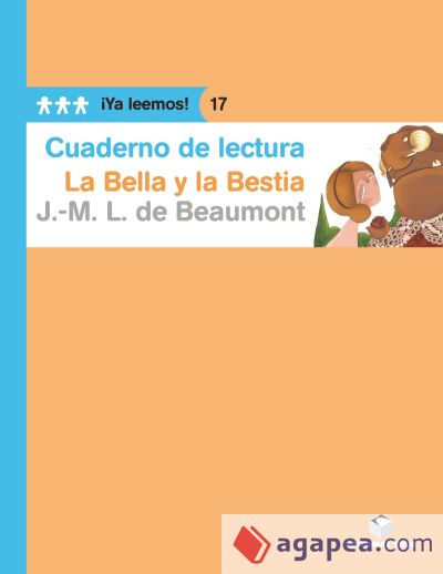 Cuaderno de lectura. La bella y la bestia. ¡Ya leemos! 17