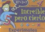 Portada de Experimates. Increíble pero cierto 5º - 6º EPO