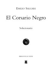 Portada de Guía didáctica. Biblioteca Teide. El corsario negro