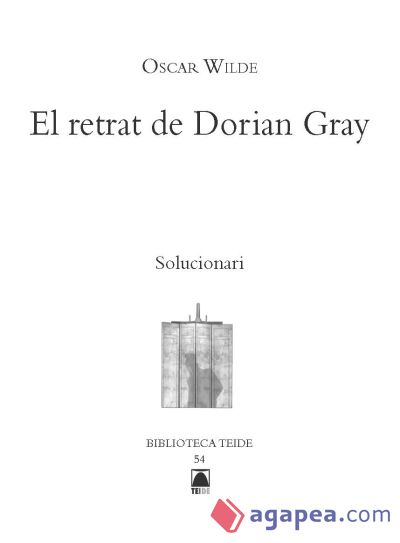 Guia didàctica. El retrat de Dorian Gray. Biblioteca Teide